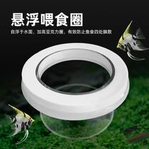 Fish tank feeder suspended feeding ring aquarium pitcher feeding circle small fish tank feeding floating circles for feeding