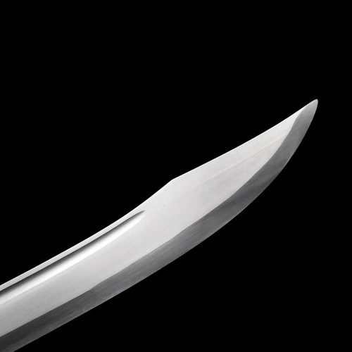 龙泉刀剑银龙宝刀清刀牛尾刀锰钢锻造收藏武真刀镇宅工艺品未开刃 - 图3