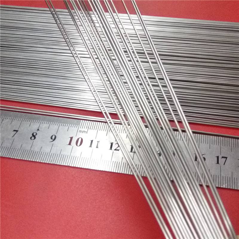 304不锈钢单根扎丝1.0mm40厘米长100根一件无磁性防锈柔性非铁丝 - 图0