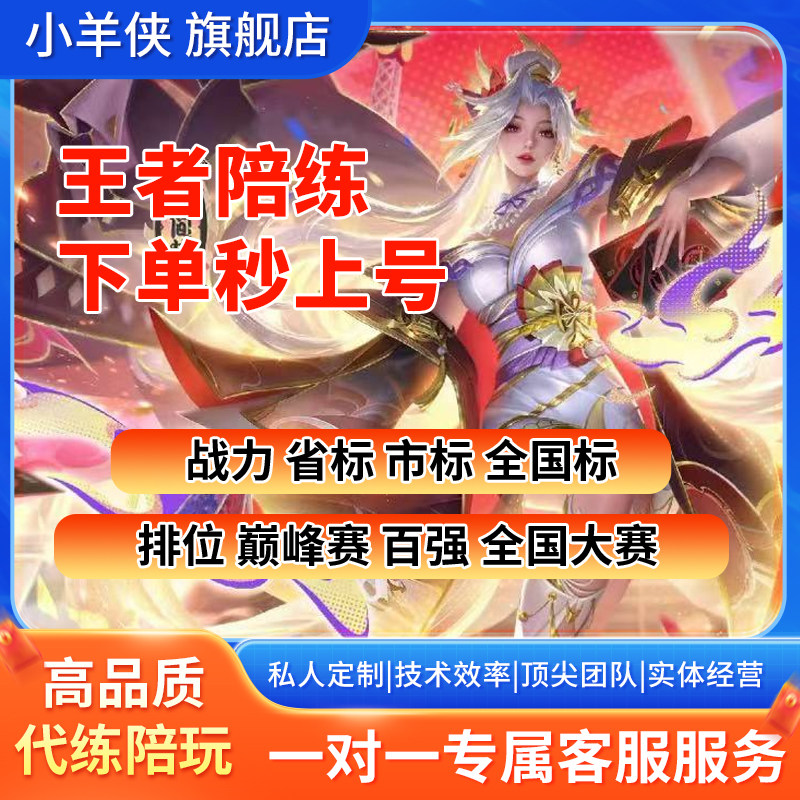 【线下实体店】工作室王者荣耀代练代打陪玩上分排位战力巅峰国标