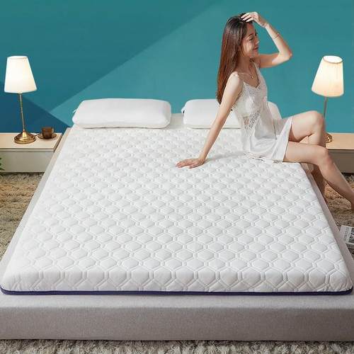 记忆棉床垫软垫家用卧室榻榻米乳胶垫子单人学生宿舍海绵褥子 - 图0