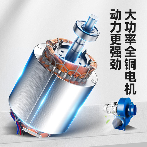 Y5-47小型锅炉引风机220V采暖炉排尘380V耐高温不锈钢离心风机 - 图3