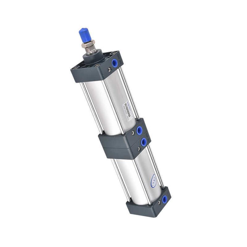 大推力增压缸倍力气缸SCT32X40*50*80*100*125*160X0多位置串联 - 图3