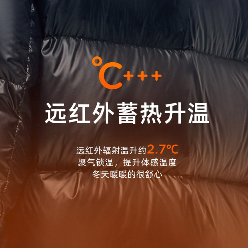 歌莉娅冬季新品黑金长款连帽羽绒服鹅绒服男女同款1CCL8D830,淘宝优惠券,粉丝福利购,淘宝优惠卷