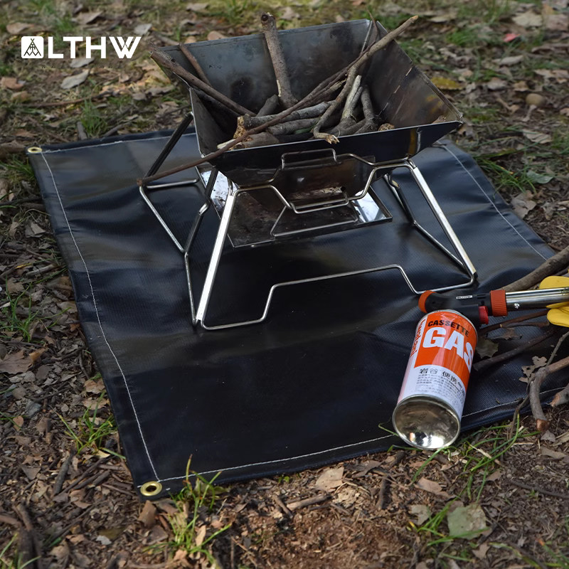 LTHW旅腾露营防火垫野营防火布阻燃耐高温隔热野炊烧烤垫子灭火毯,淘宝优惠券,粉丝福利购,淘宝优惠卷