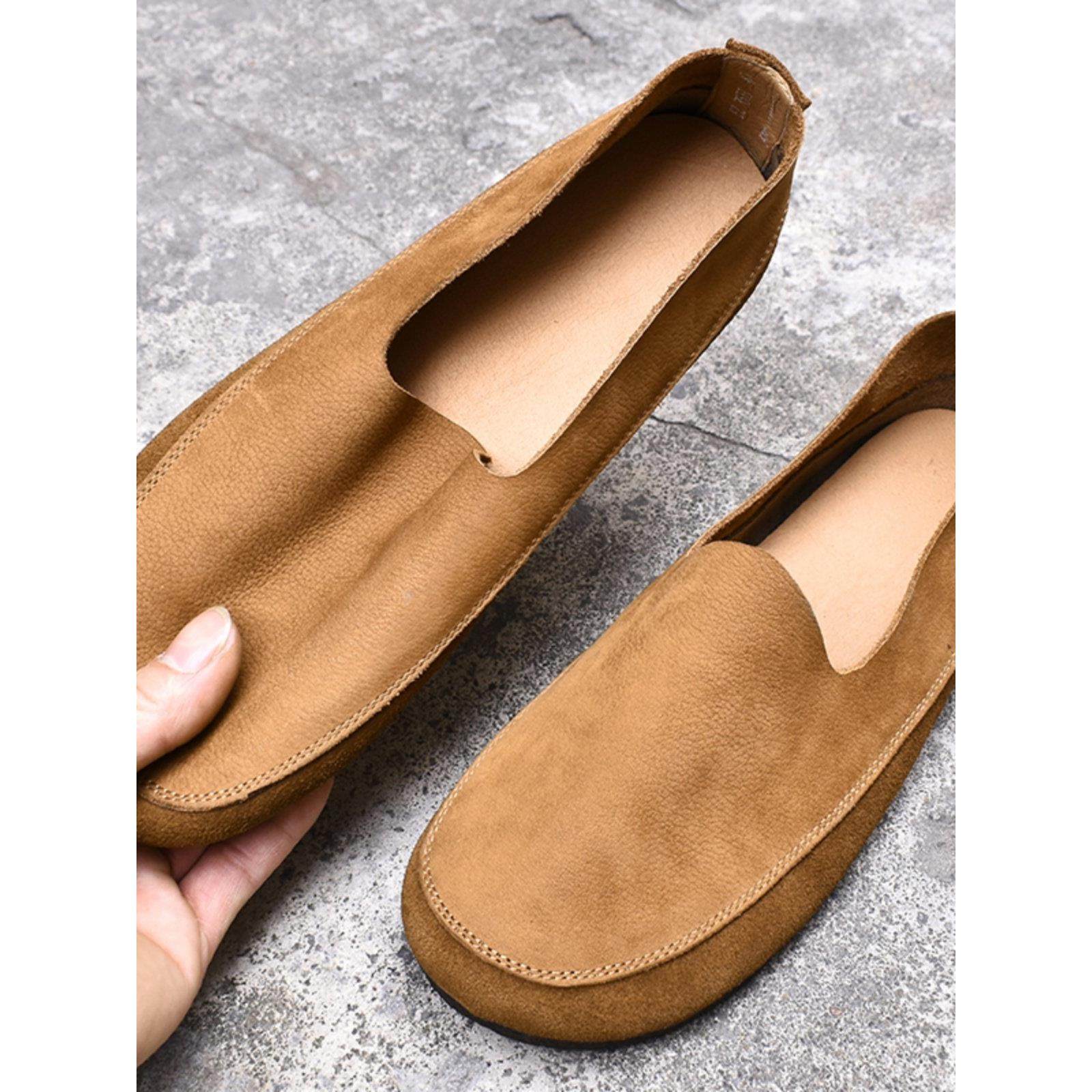 香港潮牌春季新款豆豆鞋男真皮透气休闲乐福鞋男士一脚蹬懒人鞋子,淘宝优惠券,粉丝福利购,淘宝优惠卷