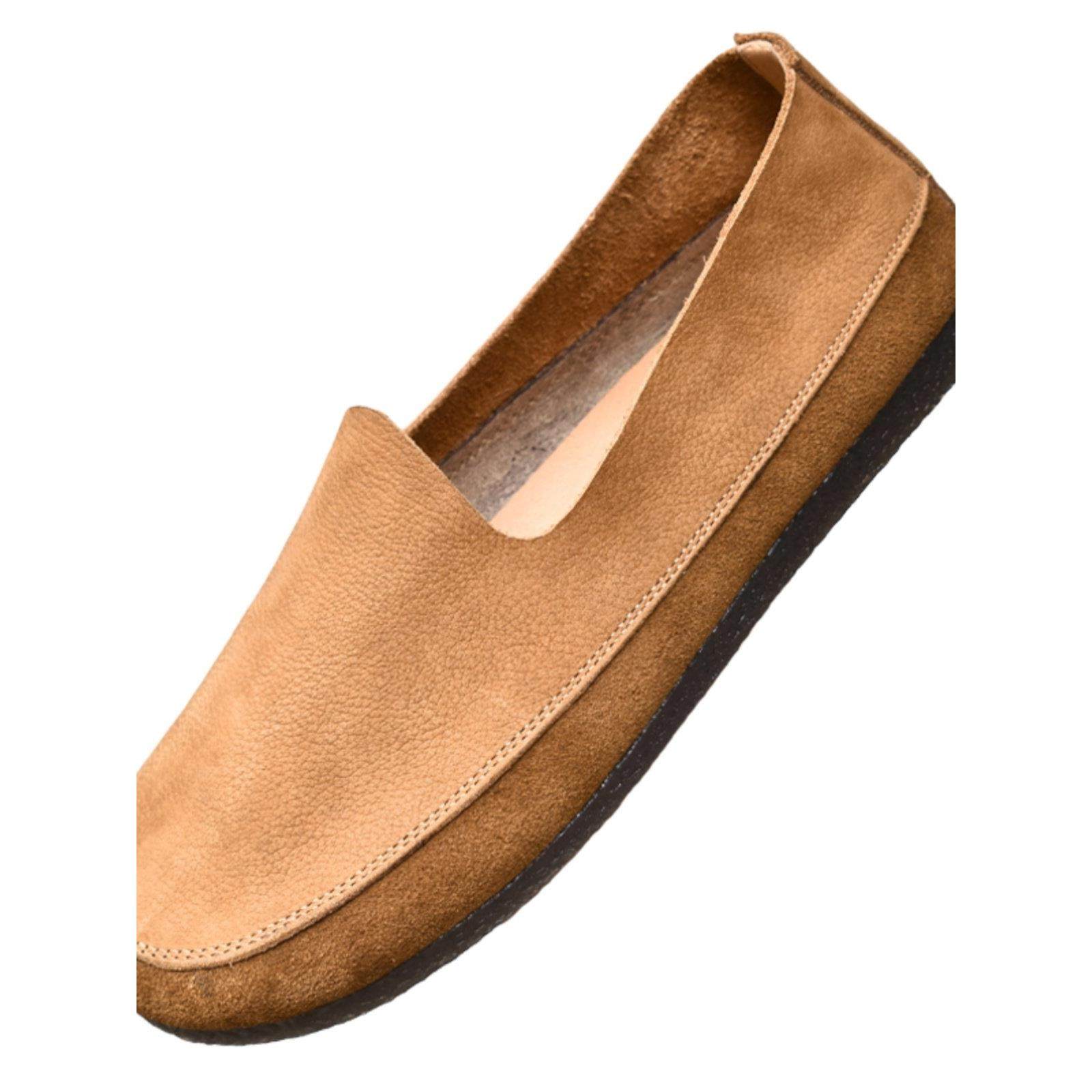 香港潮牌春季新款豆豆鞋男真皮透气休闲乐福鞋男士一脚蹬懒人鞋子,淘宝优惠券,粉丝福利购,淘宝优惠卷