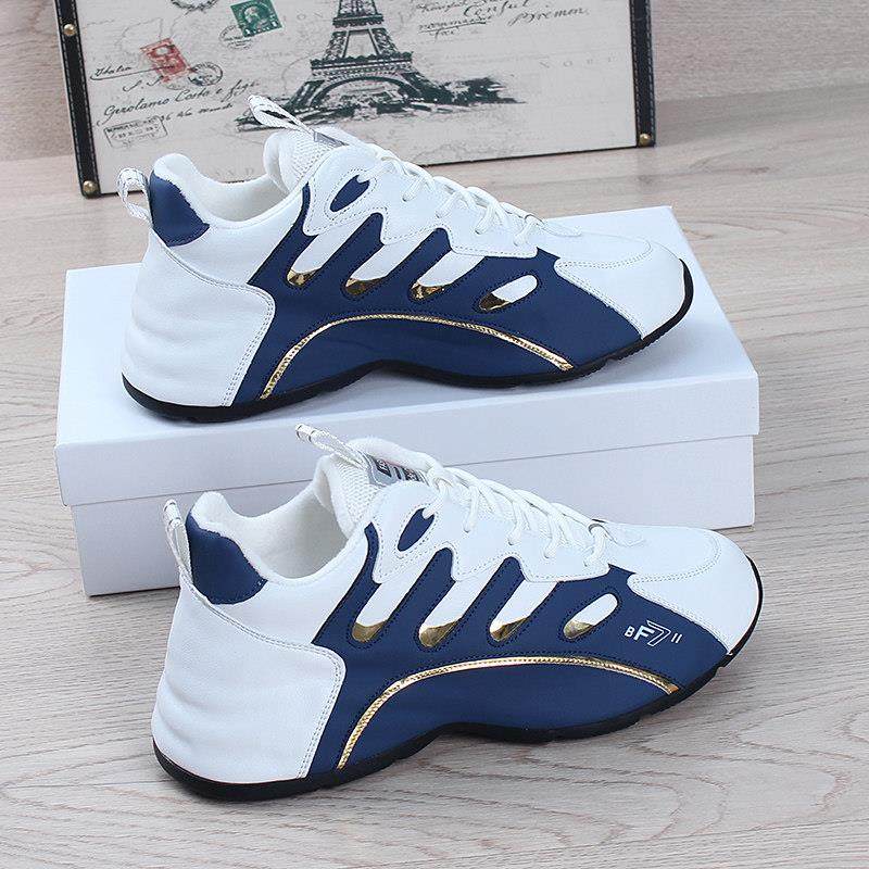 真皮男鞋春夏季新款潮牌休闲老爹鞋男士百搭情侣运动鞋皮蓬包底鞋,淘宝优惠券,粉丝福利购,淘宝优惠卷