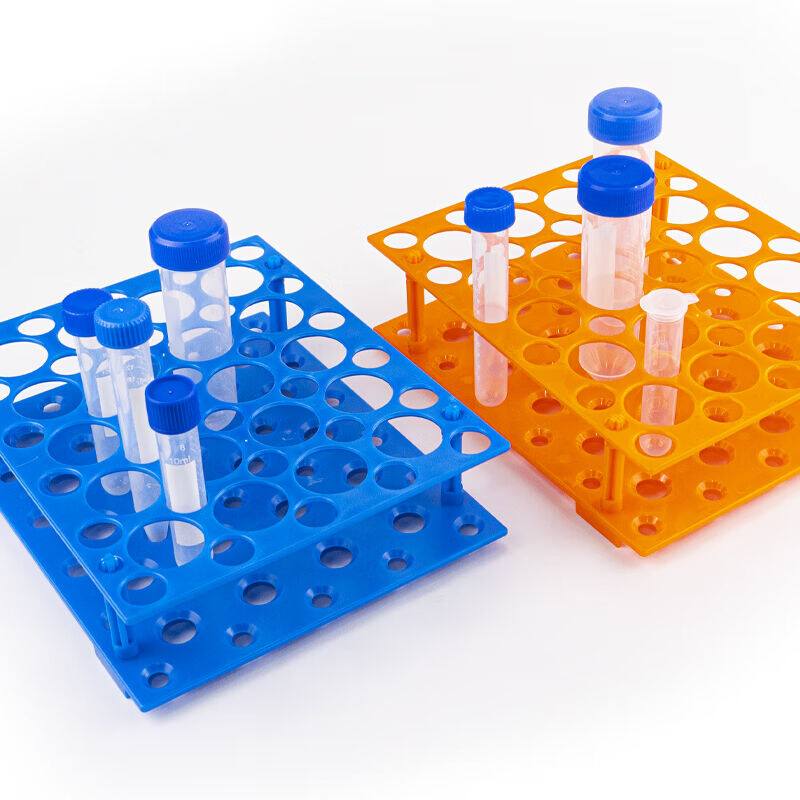 稳斯坦WLL002815/50ml两用离心管架多用试管架双层多功能架组装式-图0