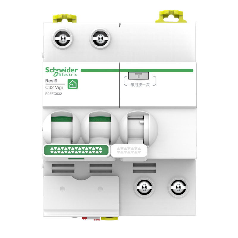 施耐德R9空气开关 家用空开1p2P3P4P断路器32安63a电闸带漏电保护 - 图3