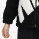 Nike authentic winter women's imitation lamb wool warm hooded casual jacket FB8696-010