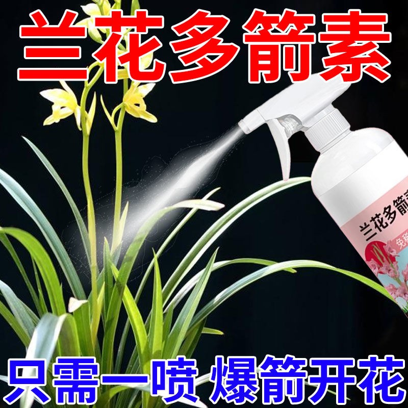 营养液植物兰花型花肥发财树富贵竹绿萝水培盆栽通用花卉养花肥料 - 图1