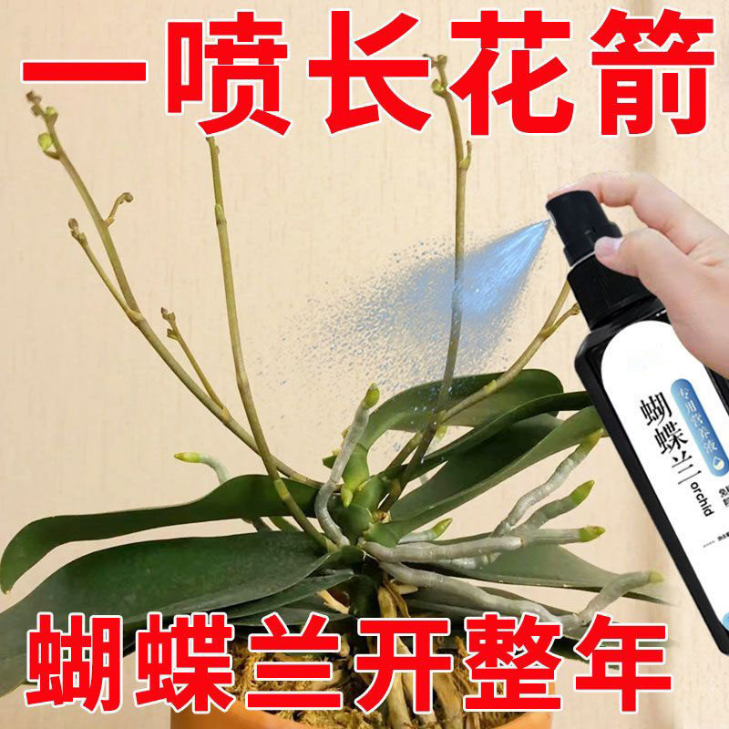 蝴蝶兰专用肥兰花营养液文心兰君子兰促开花拯救黄叶烂根免稀释,淘宝优惠券,粉丝福利购,淘宝优惠卷