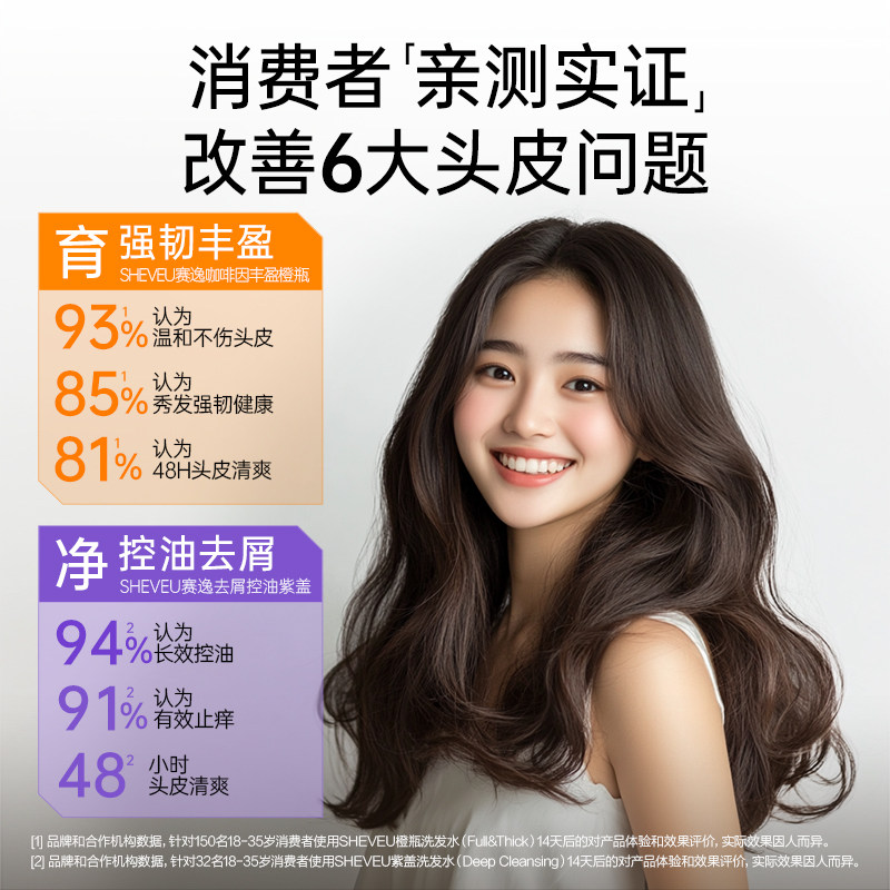 去头皮屑清洁止痒蓬松修护滋养二硫化硒澳洲SHEVEU赛逸洗发水
