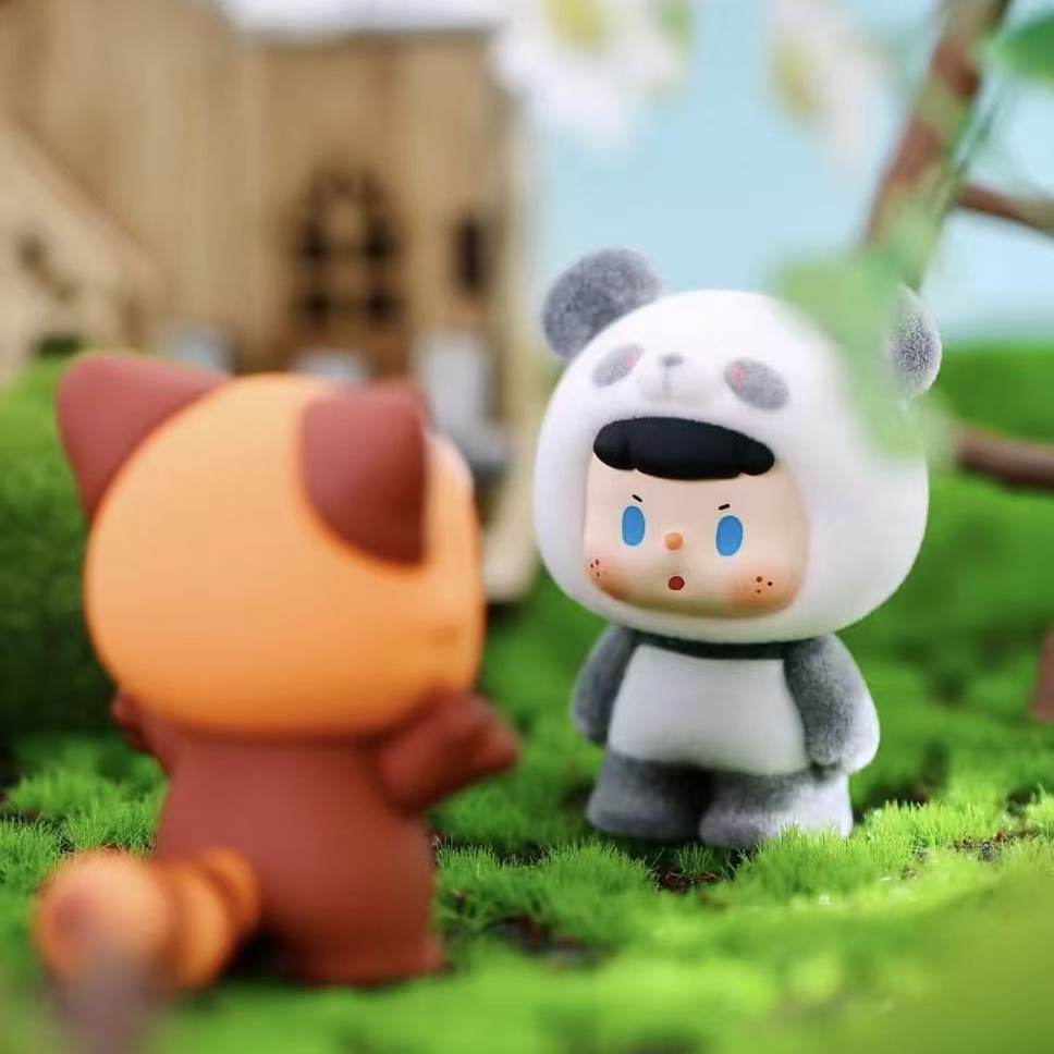 正版不二珍稀动物系列迷你盲盒手办周边潮玩可爱公仔娃娃摆件礼物 - 图0