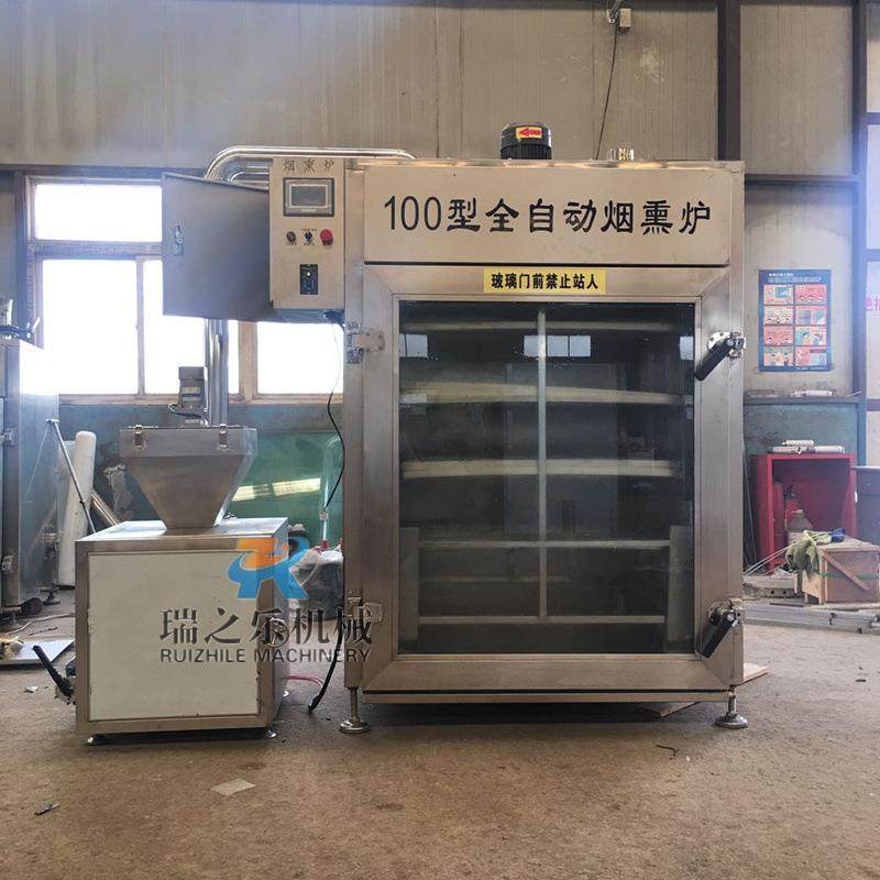 供应四川腊肉烟熏机 大型火腿肠蒸煮炉 火腿肠蒸煮炉红肠全套设备,淘宝优惠券,粉丝福利购,淘宝优惠卷