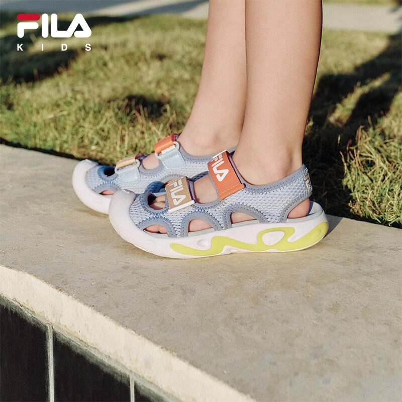 FILA斐乐儿童童鞋凉鞋2025年夏季新款男女童小童艺术家运动鞋子,淘宝优惠券,粉丝福利购,淘宝优惠卷