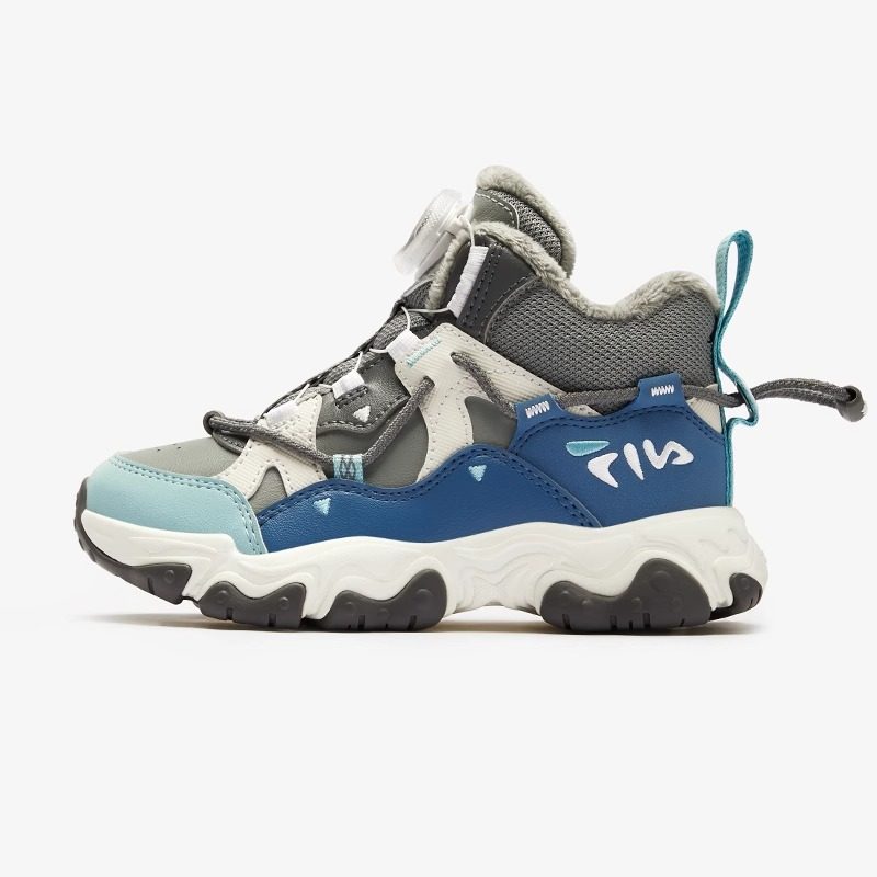 FILA斐乐儿童童鞋2024冬季新款猫爪二棉棉靴男女童棉鞋小童运动鞋,淘宝优惠券,粉丝福利购,淘宝优惠卷