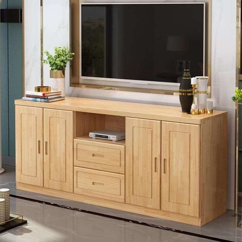 新品实木电视柜简约松木电视机柜组合家具现代中式客厅柜卧室柜储