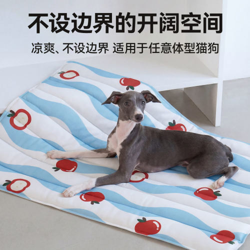 柒哦宠物冰垫狗狗冰窝凉席夏天睡垫狗狗夏季降温凉垫耐咬狗窝垫子 - 图3