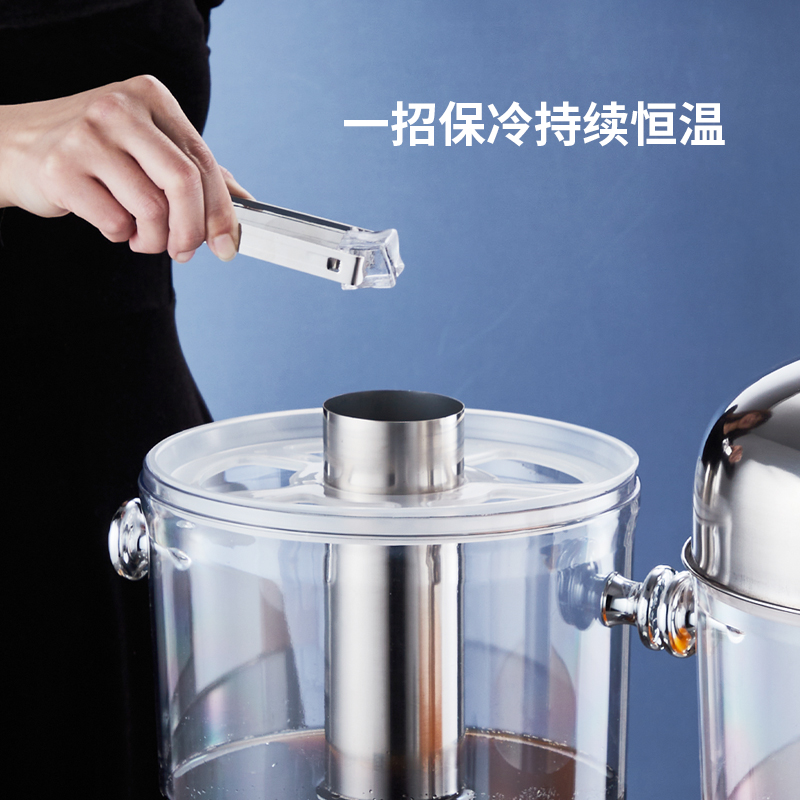 不锈钢果汁鼎商用果汁桶饮料机自助冷饮机果汁机榨汁机水桶奶茶桶 - 图1