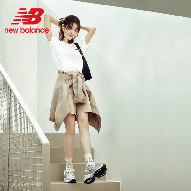 【IU同款】New BalanceNB短袖25男款夏季圆领女款情侣T恤AMT52331 - 图2