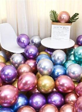 10pcs 51012inch Metallic Latex Balloons Wedding Party