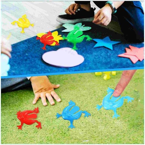 16 Pcs Toddler Baby outside Kids Toys Leap Plastic Assorted - 图0
