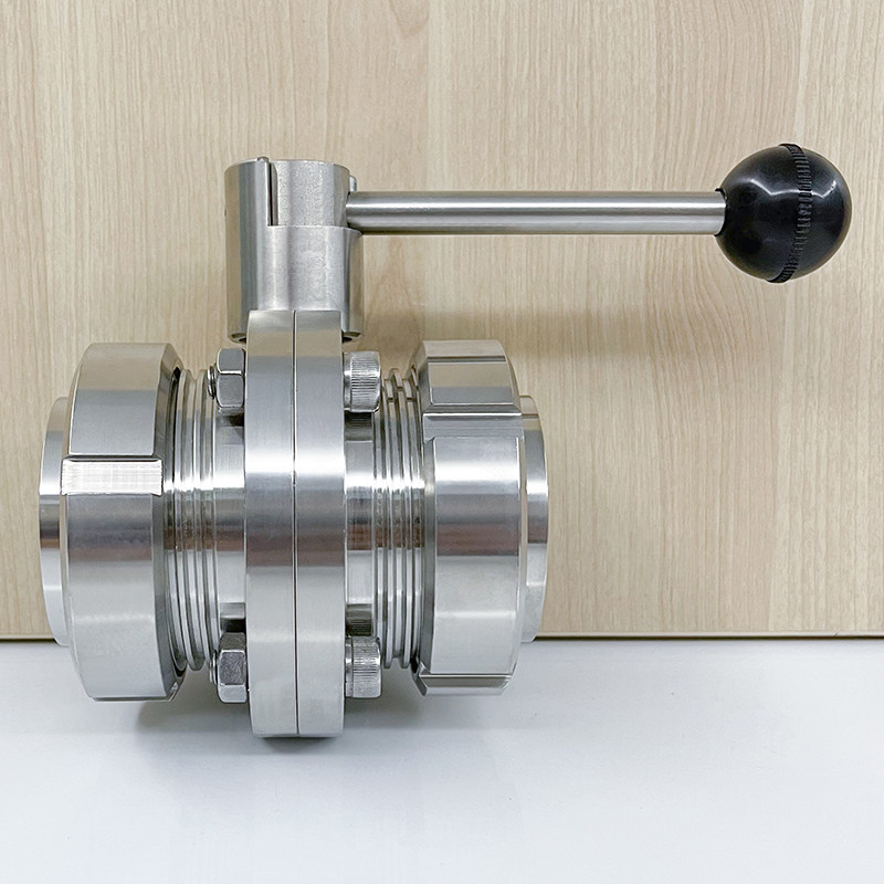 精选304不锈钢T型蝶阀整套卫生级手动ISO方型阀SMS螺纹碟阀内丝活,淘宝优惠券,粉丝福利购,淘宝优惠卷