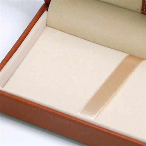 Premium PU leather gift box, custom printed logo, metal pen box, signature pen packaging box, business stationery