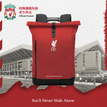 Liverpool club Official Offer -- Red PU double shoulder bag Backpack Football Fans Bag Fans Perimeter