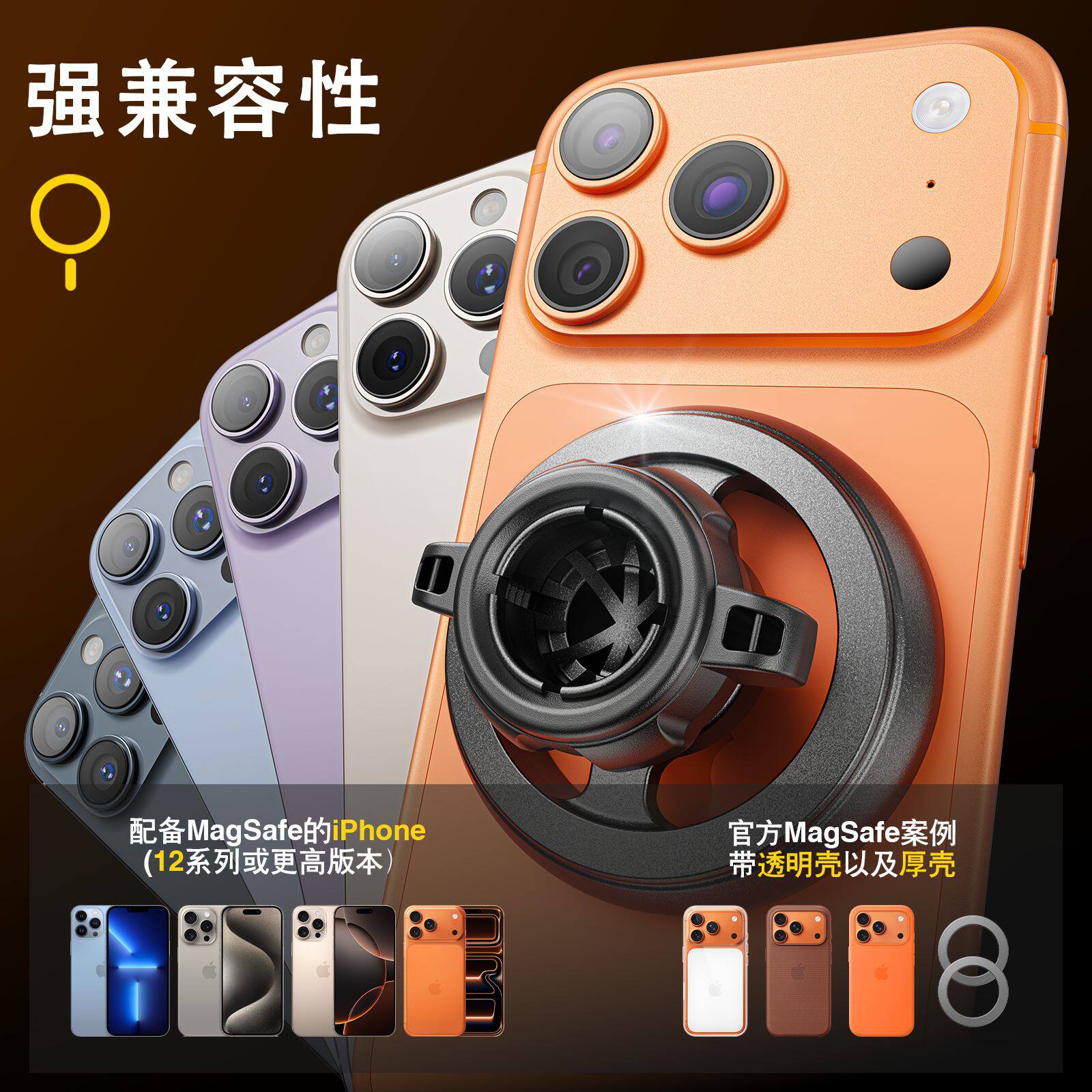 NAIDUN is suitable for metal water cup telescopic mobile phone holder aluminum alloy car holder multi-functional support mobile phone accessories
