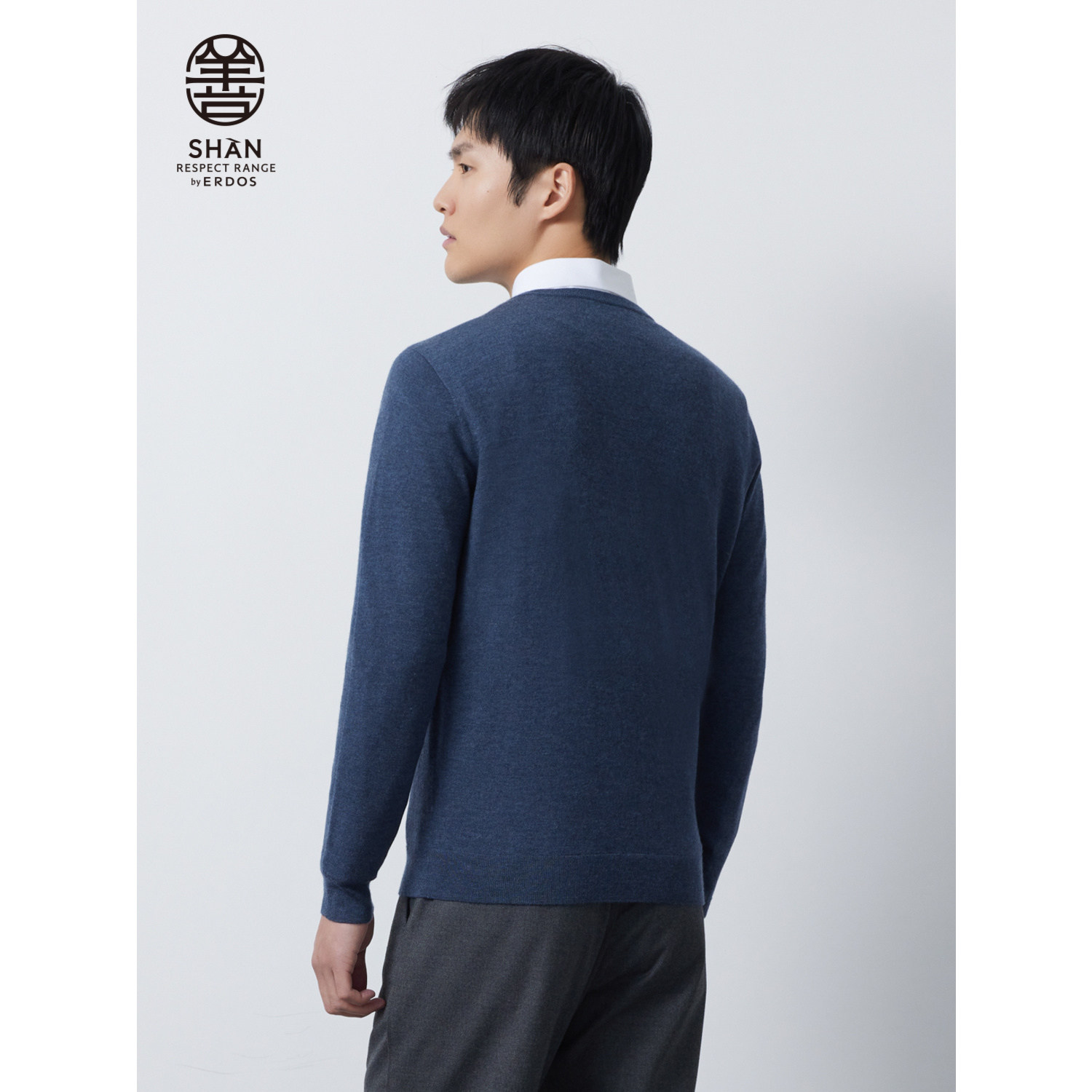 【善系列】ERDOS 男装羊绒针织衫秋冬精纺V领百搭羊绒衫,淘宝优惠券,粉丝福利购,淘宝优惠卷