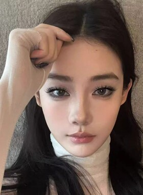 化不腻的水泥烟熏妆~哑光单色眼影灰黑色下眼睑眼毛一颗成妆多用