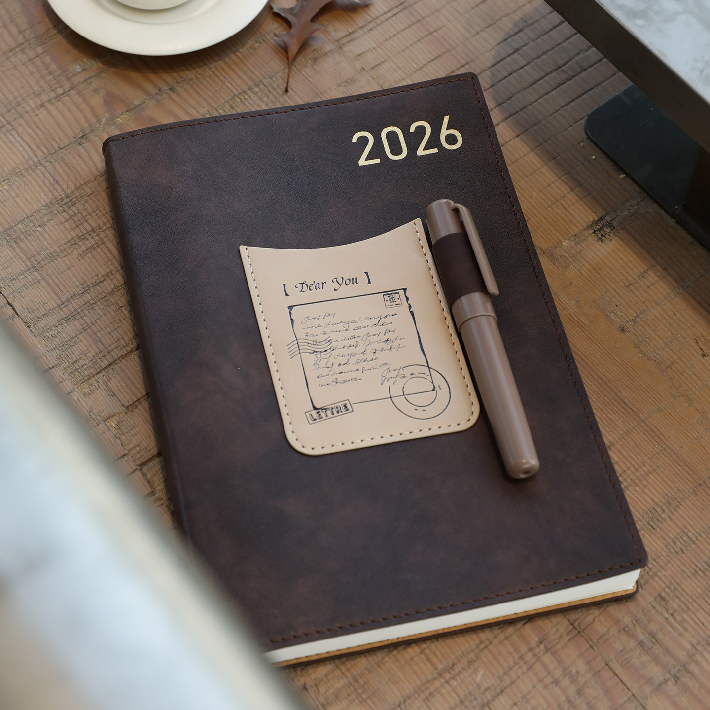 文创艺新款2026年日程本高颜值时间管理weekly周计划本复古精致高级日记本A5无酸纸笔记本记事本定制可印logo,淘宝优惠券,粉丝福利购,淘宝优惠卷