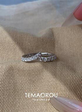 爆闪几何戒指女款轻奢高级感指环