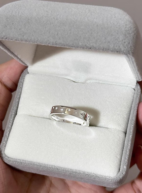 四芒星戒指女款轻奢高级感精致