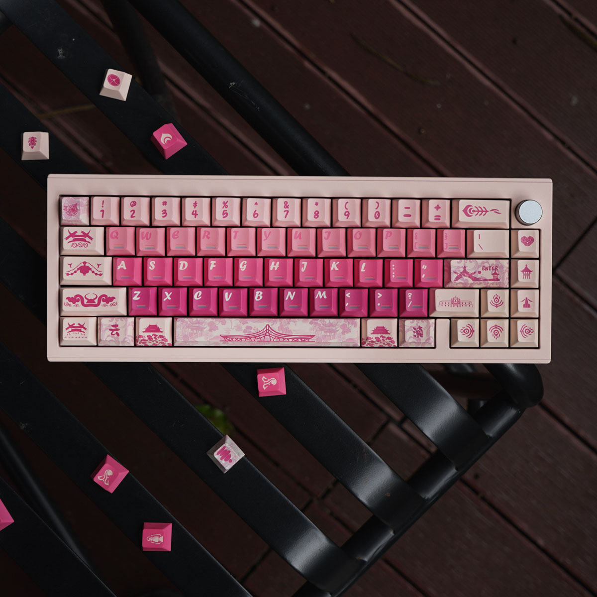 URE原创机械键盘键帽大全套清仓PBT五面热升华MDA/SOA/原厂高度 - 图2