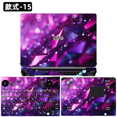 适用GPD WIN Max 2游戏本2025贴纸10.1 英寸电脑贴膜AI 9 HX 370笔记本保护膜mini贴纸外壳配件 - 图2