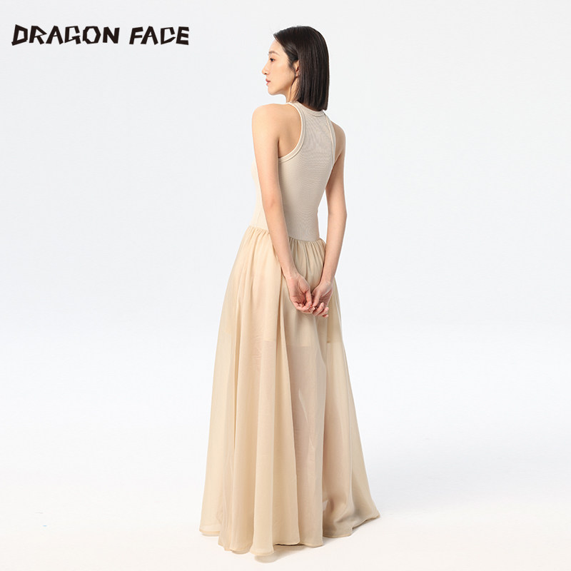 【何超莲同款】龙脸DRAGONFACE 部落系列螺纹背心裙吊带裙长裙,淘宝优惠券,粉丝福利购,淘宝优惠卷