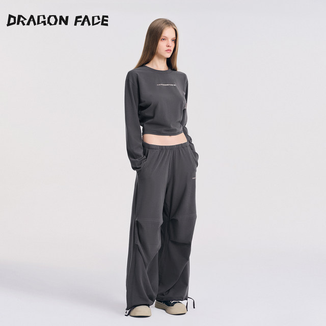 DRAGON FACE ກິລາຊຸດກິລາກາງເກງຂາຍາວແຂນຍາວ