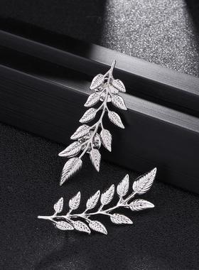 Korean Atmospheric Pins, Large Metal Wheat Ears, Men