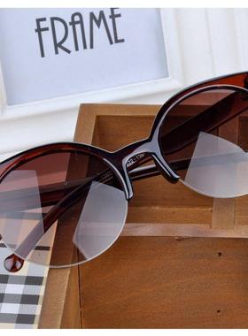 Fashion Brand Designer Cat Eye Women Sunglasses Oversized Su