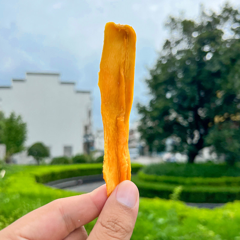 【马三多】芒果干偏甜金煌芒配料干净厚切原味芒果条果脯休闲零食