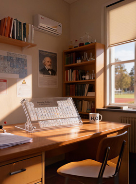 新款化学元素周期表立方实物立体教师节实用礼物书房学习桌面摆件