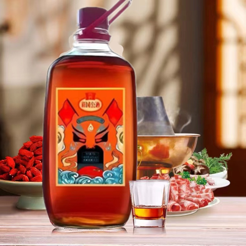劲酒 劲牌葆康新国公酒5L 42度约10斤大桶玻璃瓶官方旗舰店