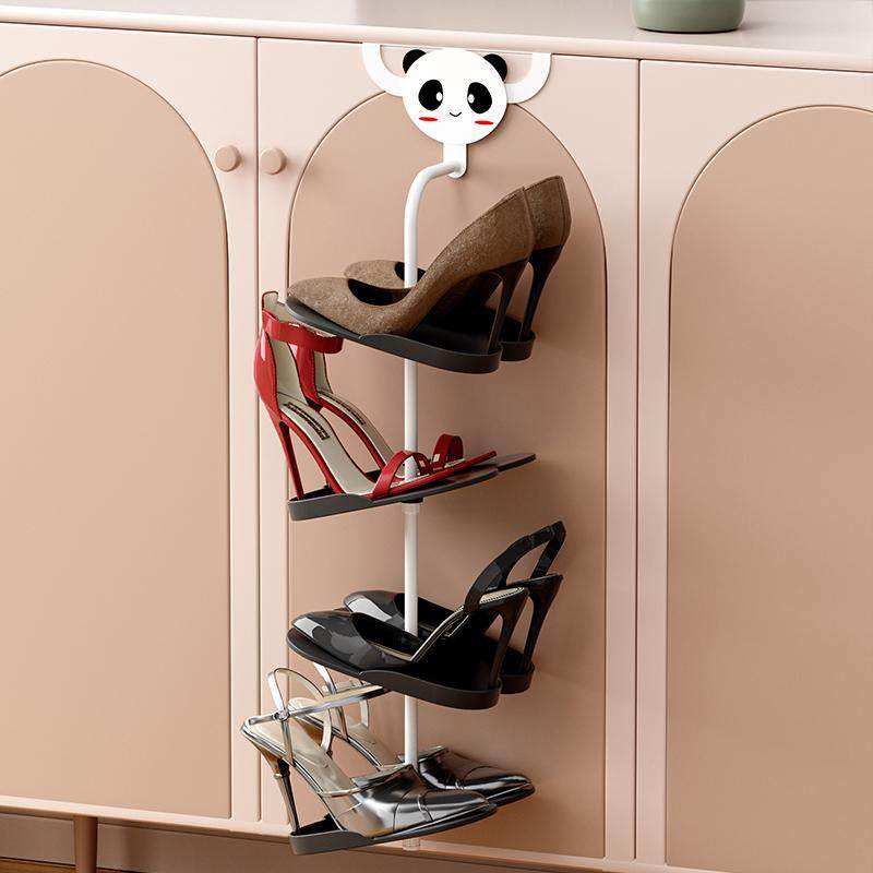 2025新款挂式儿童鞋架窄款小型鞋架玄关鞋子收纳高度可调节可旋转,淘宝优惠券,粉丝福利购,淘宝优惠卷