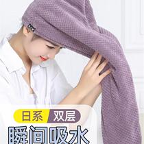 Dry Hair Cap Woman Thickened Super Absorbent Speed Dry Bag Turban Scrub Hair Towel 2023 New Dry Hair Towel Bath Cap