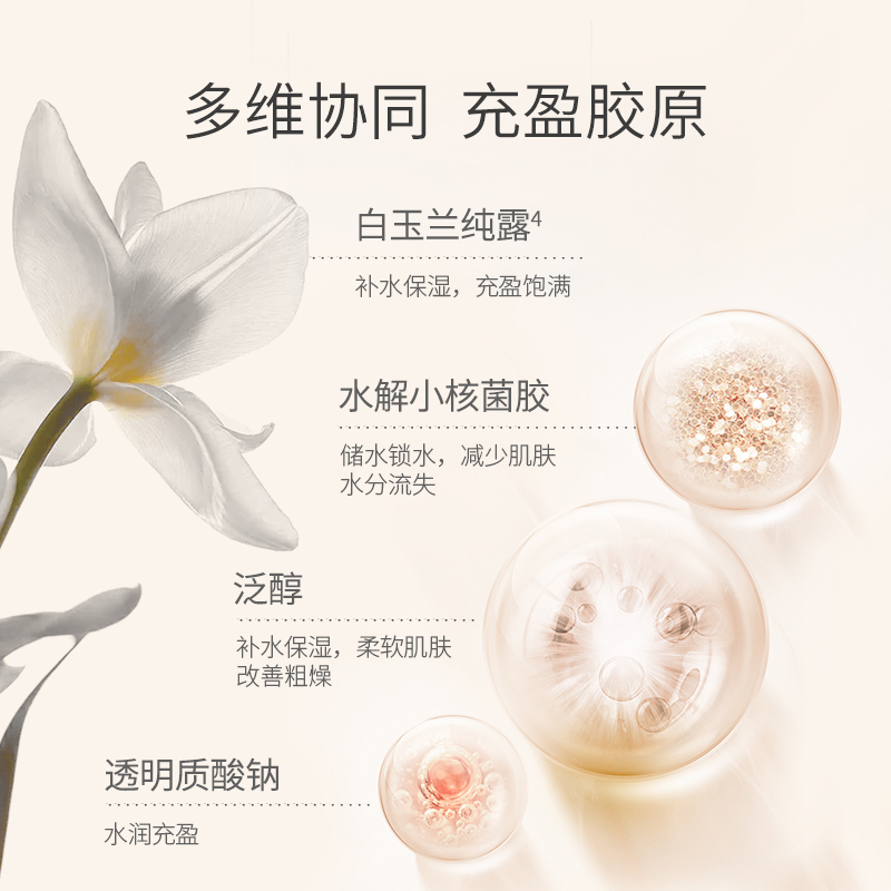 COSFACE胶原弹润紧致精华液抗皱保湿双胶原类蛇毒肽精华30ml