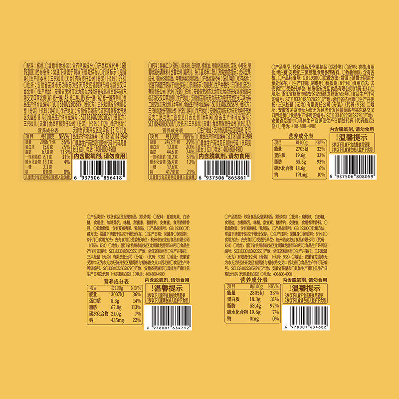 三只松鼠瑞意红罐装坚果礼盒1350g/8罐年货送礼送长辈零食礼包by,淘宝优惠券,粉丝福利购,淘宝优惠卷